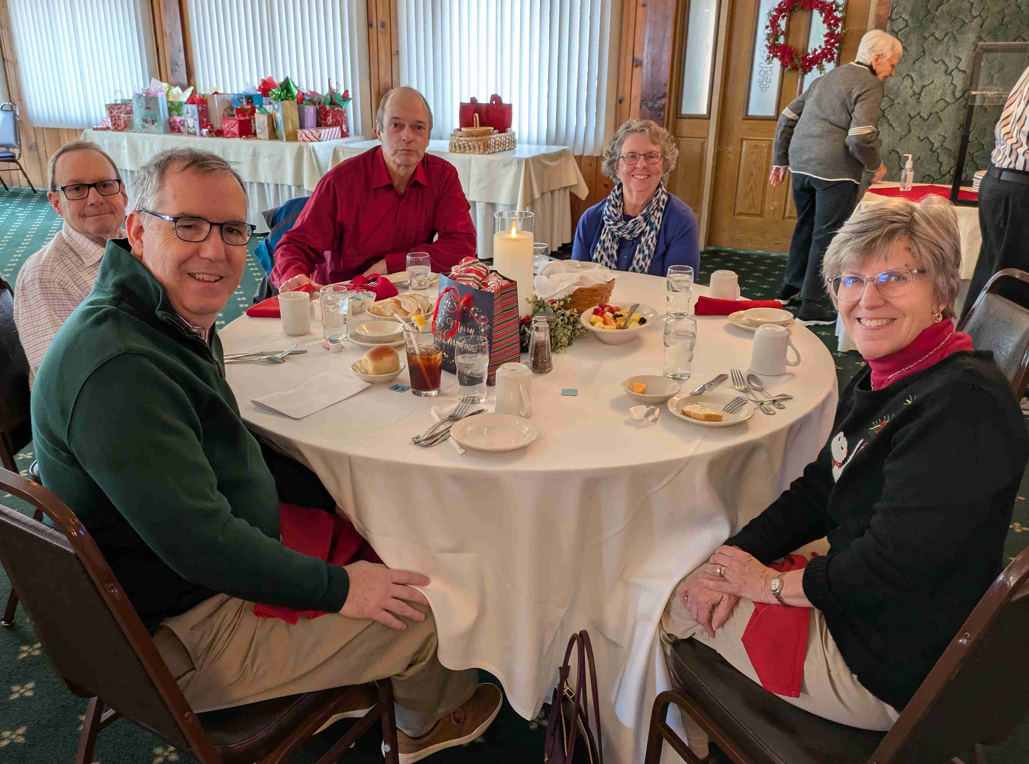 Christmas party in January 2024