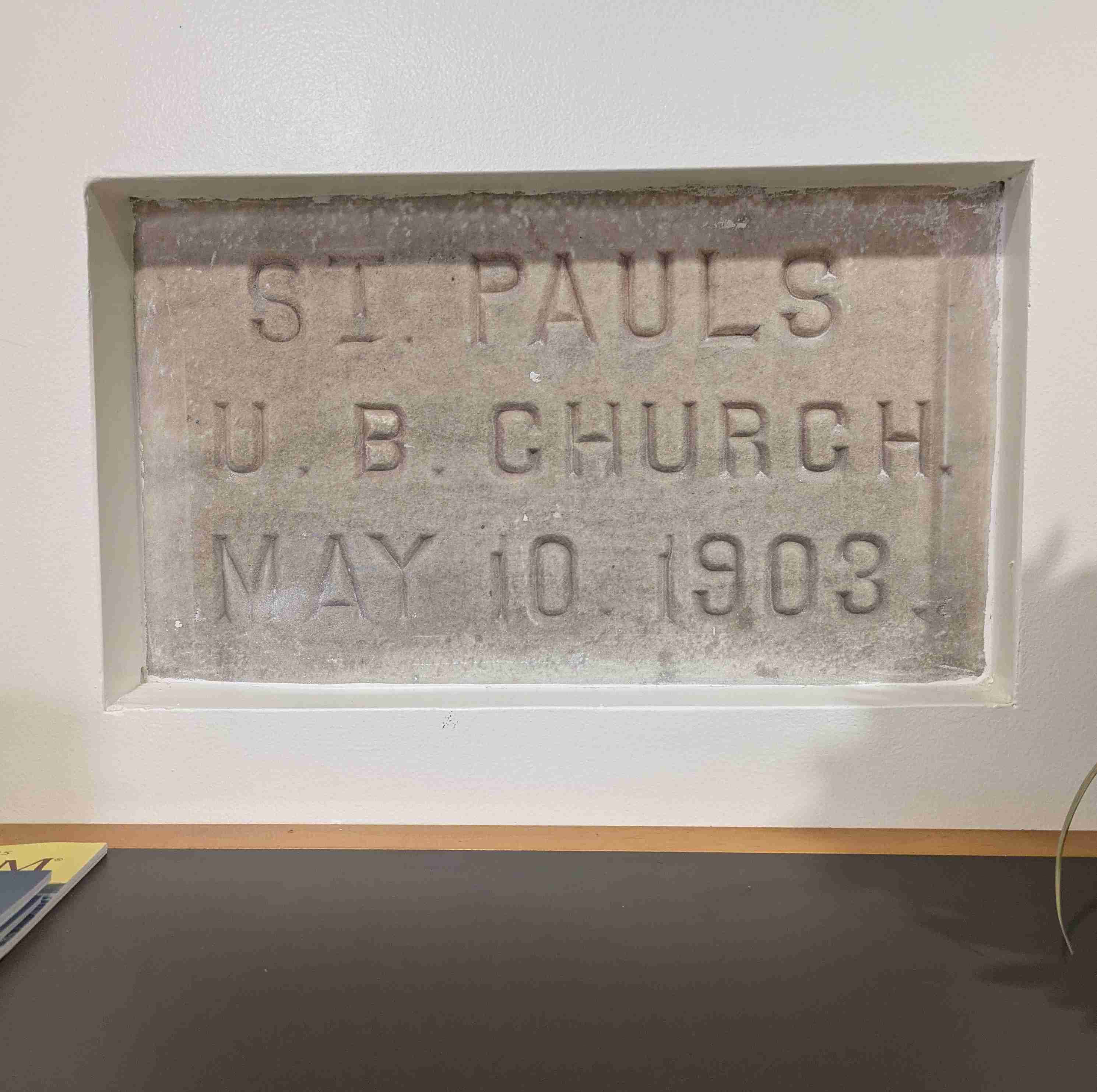 EUB cornerstone