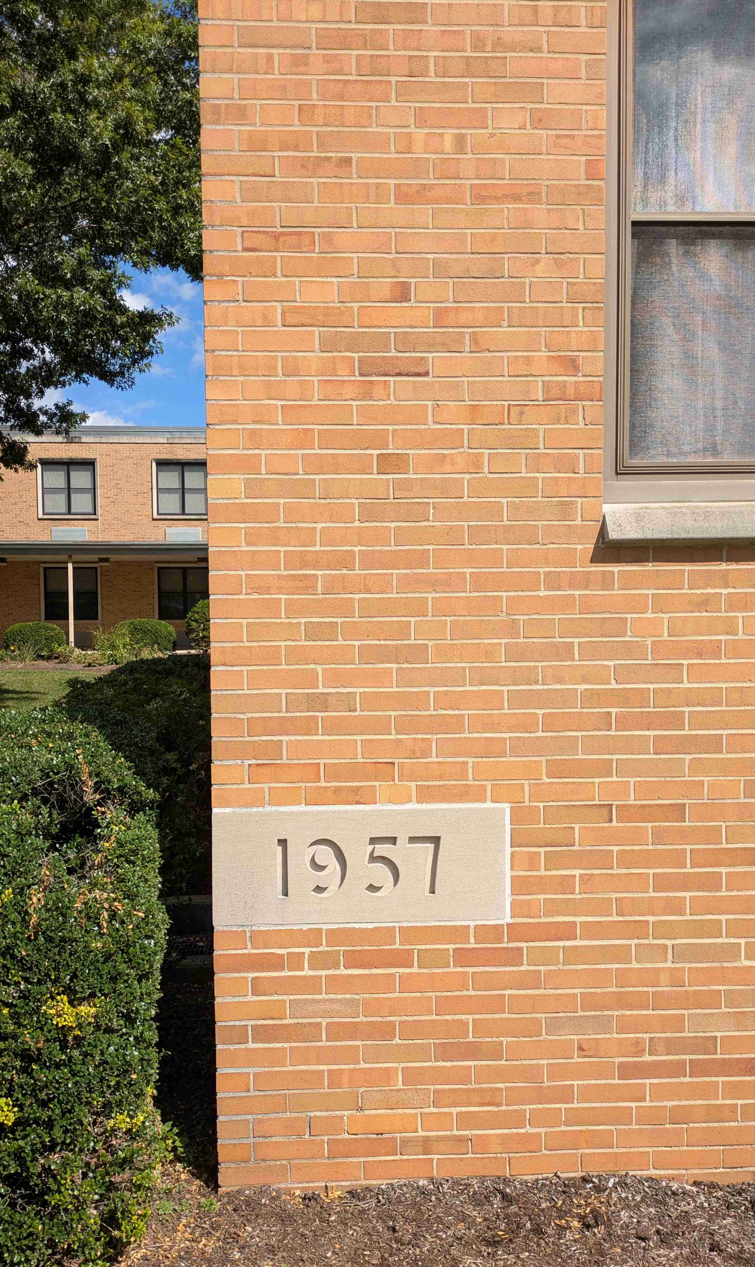 Cornerstone in 1957