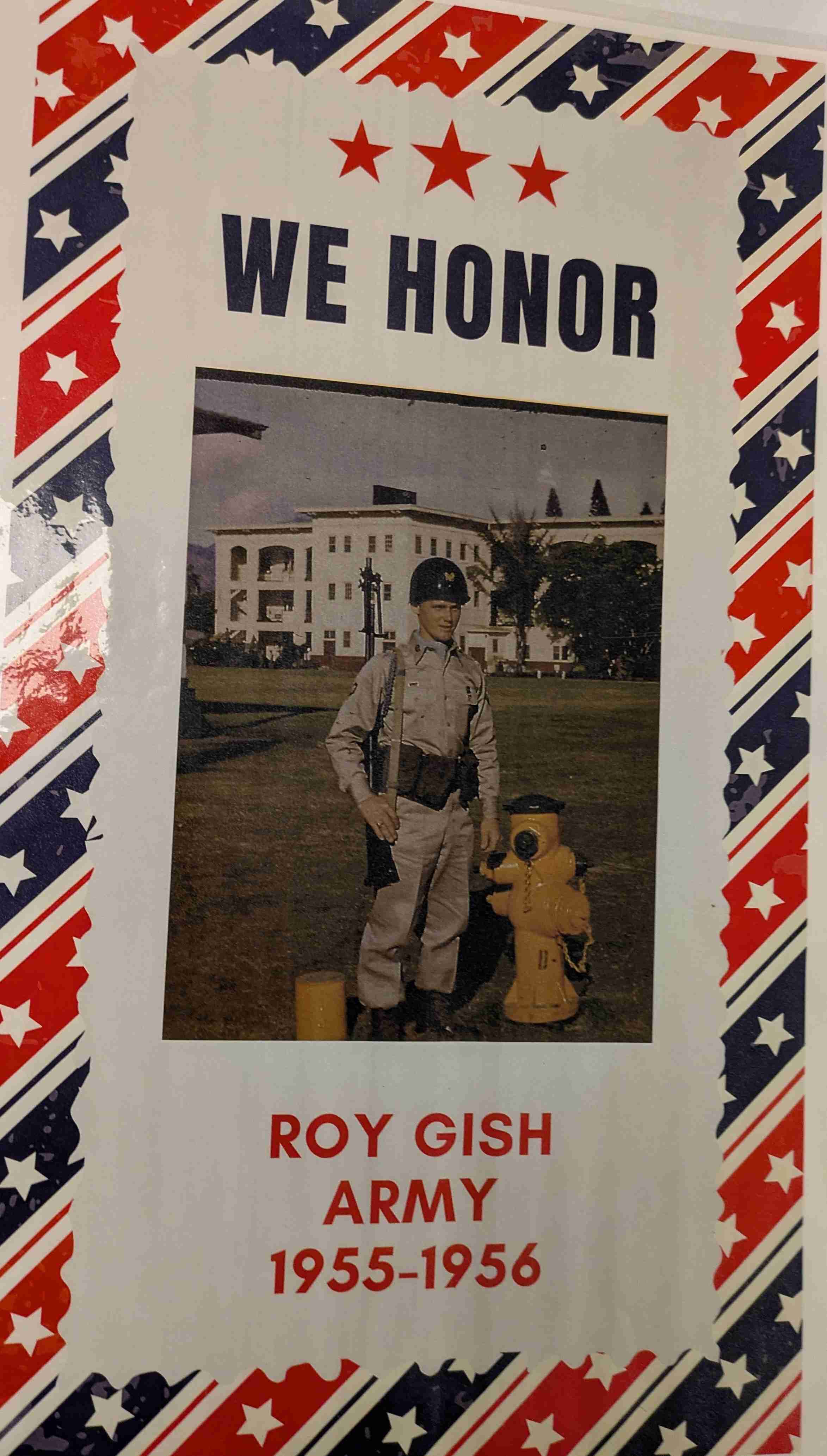 Funeral of Roy Gish