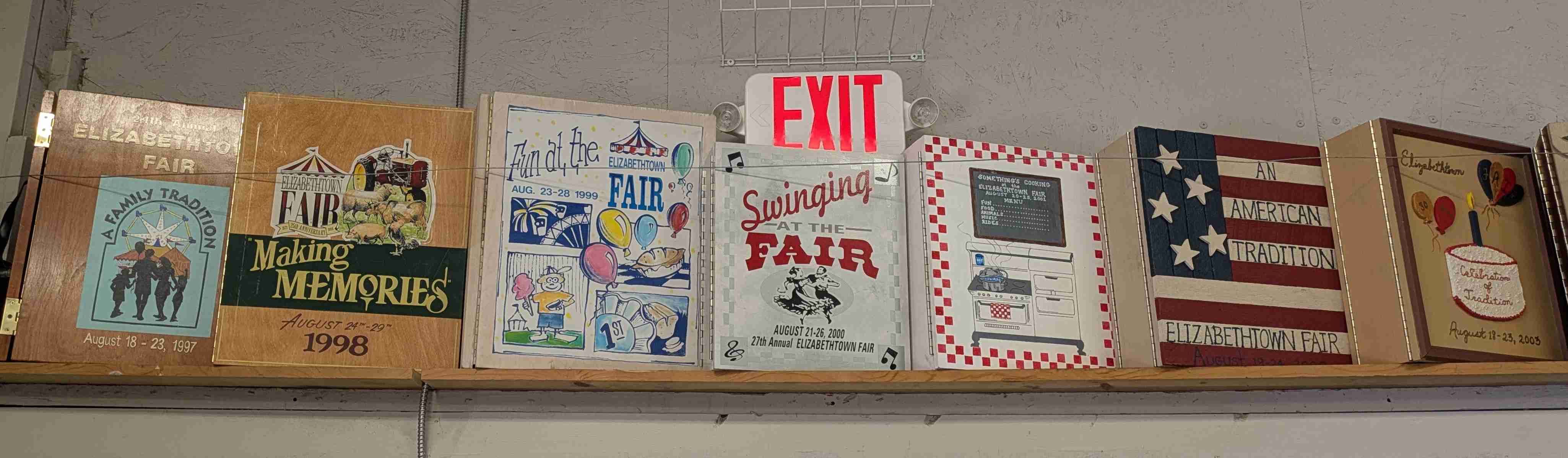 Previous Fairs display