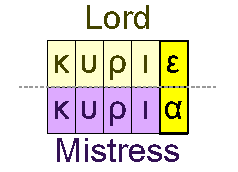 Lord and mistress