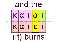 And the and it burns