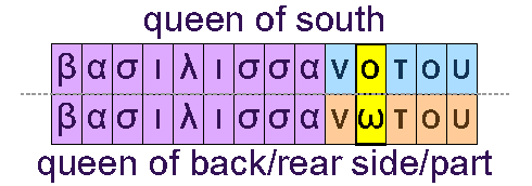 Queen of south and Queen of back/rear sidelpart