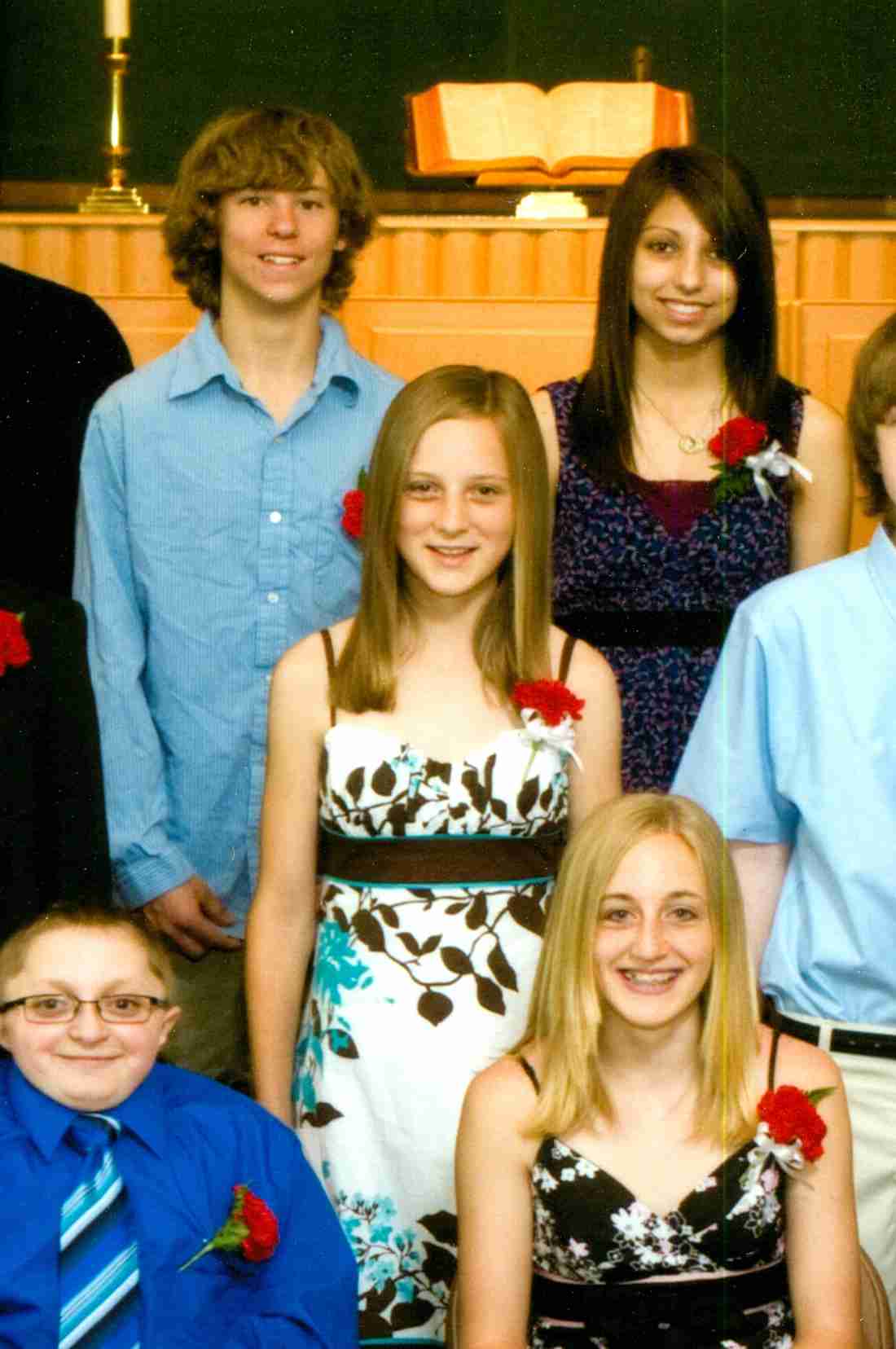 Confirmation class , June 1, 2008 : 2/3