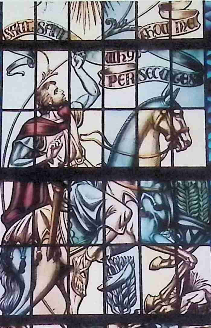 Stained glass window