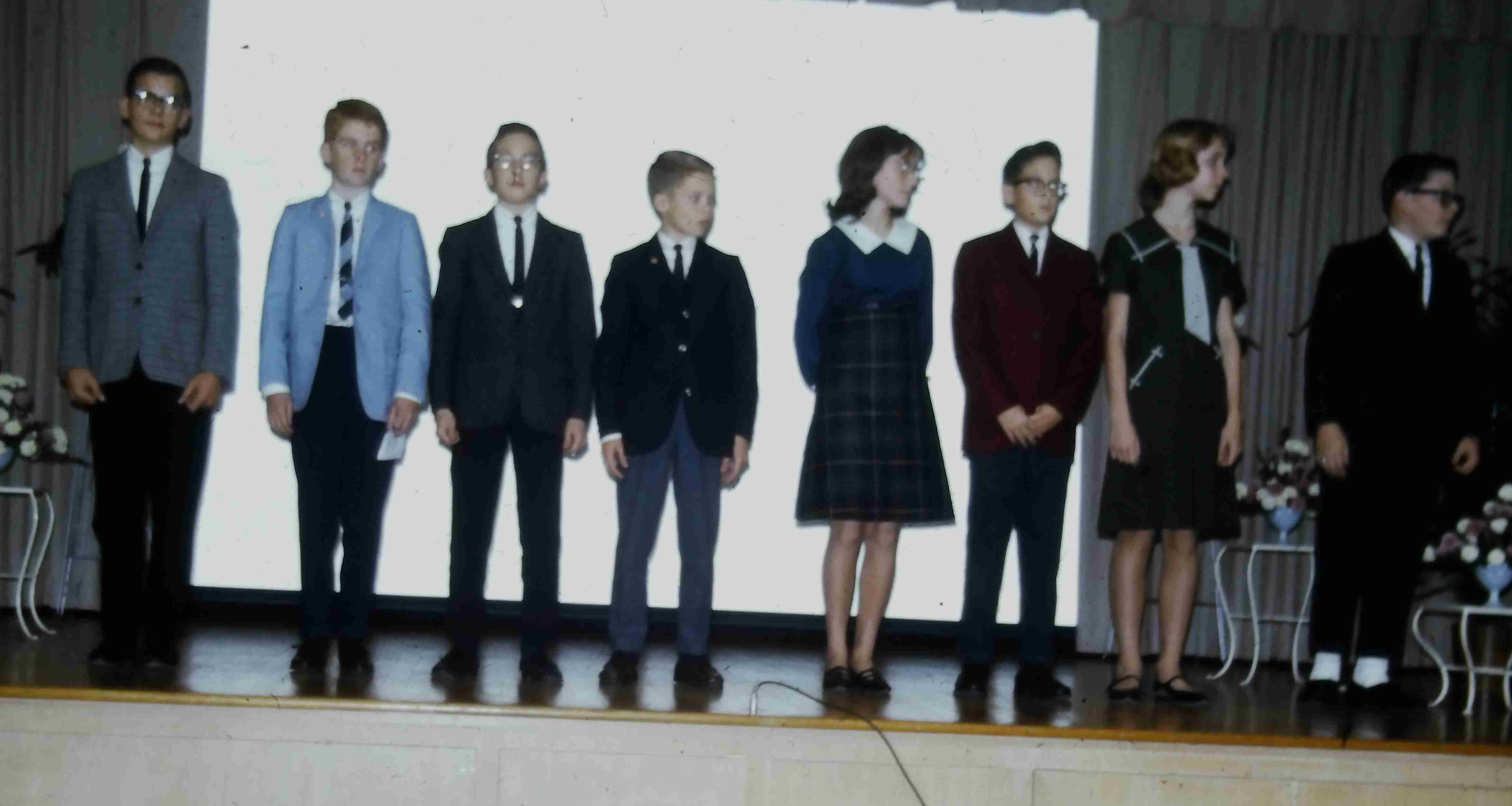 Group on stage