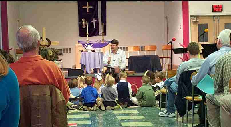 Kids time on April 8, 2001