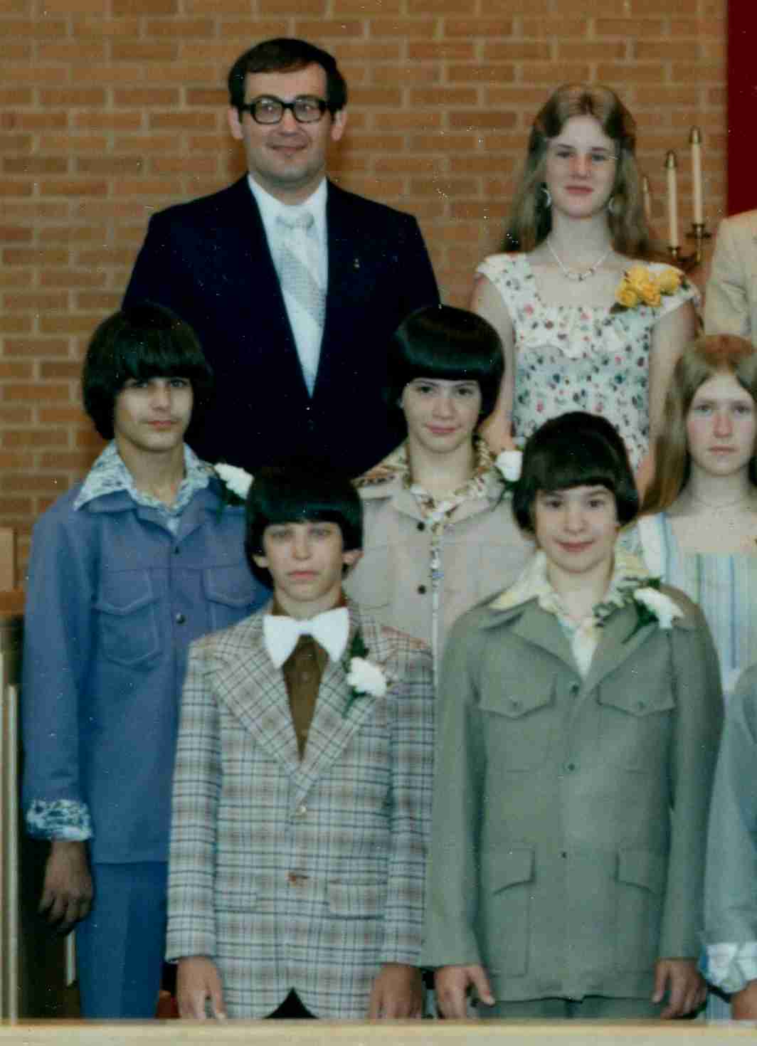Confirmation class 1976 : 1/3