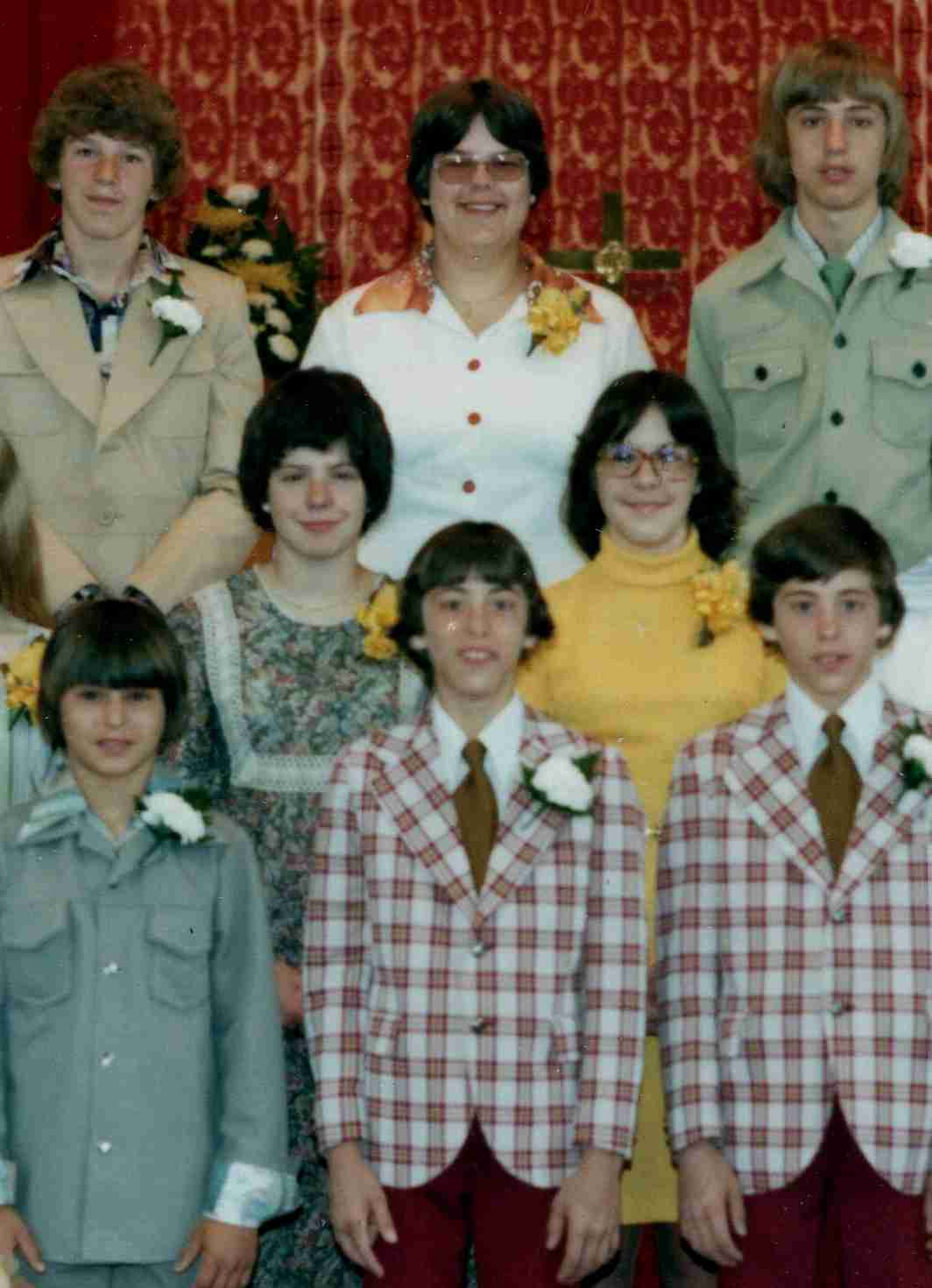 Confirmation class 1976 : 2/3