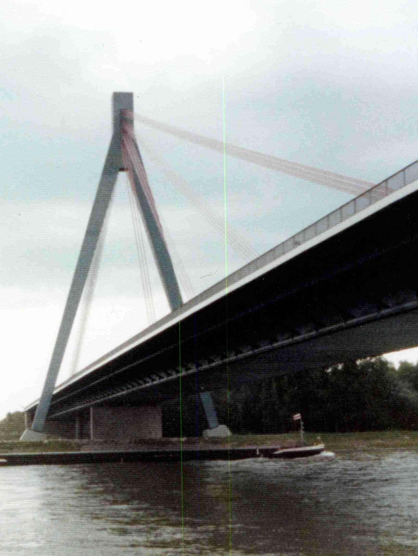 Bridge over Rhine river