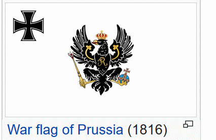 War flag of Prussia, 1816