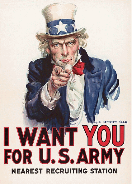 Poster: I want you for the U.S. Army
