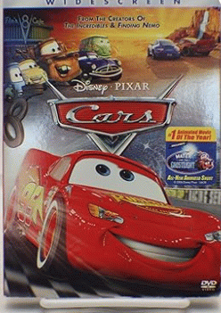 Movie: Cars by Pixar and Disney
