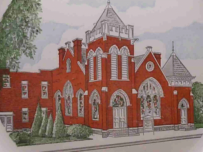 Front of plate: St. Paul's EUB
