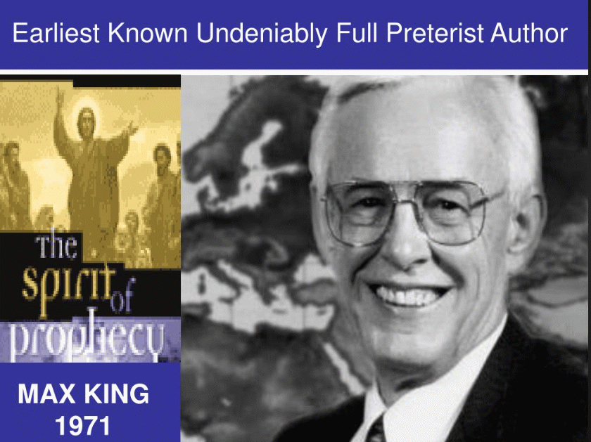 Max King: Preterist author